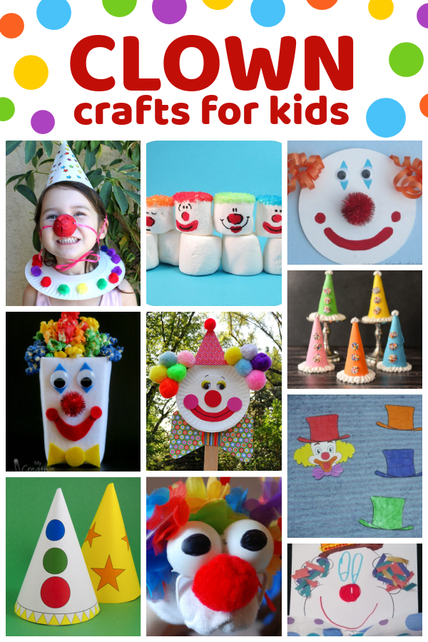 Clown Crafts for Kids | Fun Family Crafts