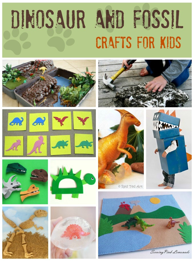 Dinosaur and Fossil Crafts and Activities | Fun Family Crafts