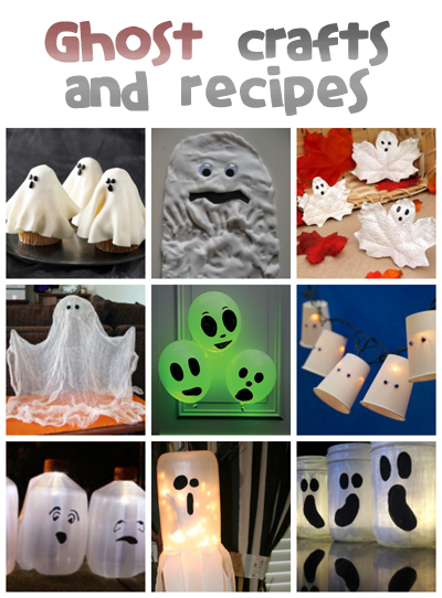 Ghost Crafts & Recipes - Fun Family Crafts