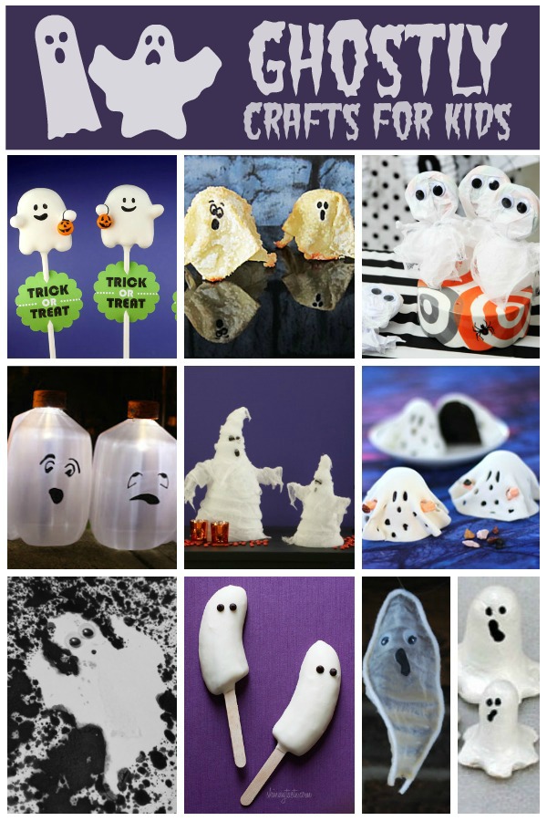 Ghost Crafts and Recipes | Fun Family Crafts