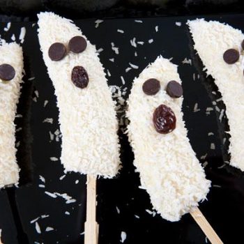Healthy Ghost Pops