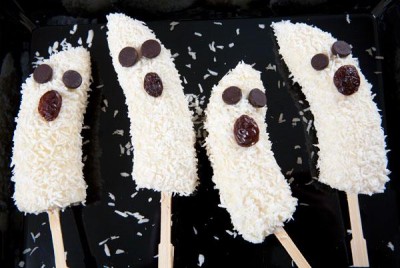 Healthy Ghost Pops