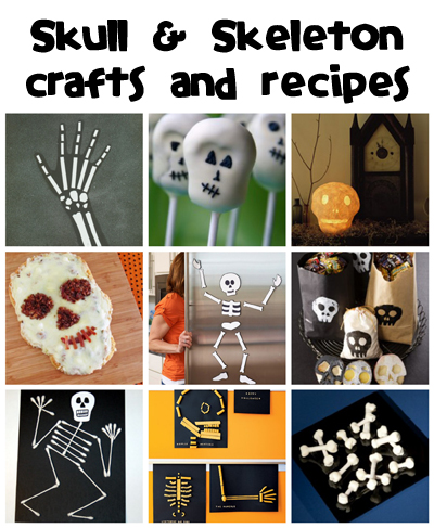Skull & Skeleton Crafts & Recipes - Fun Family Crafts