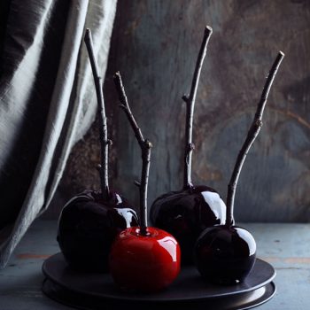 Spooky Candy Apples