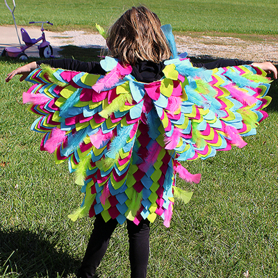 No Sew Wings | Fun Family Crafts
