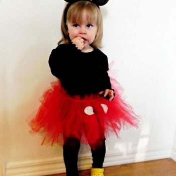 Girl's Mickey Mouse Costume