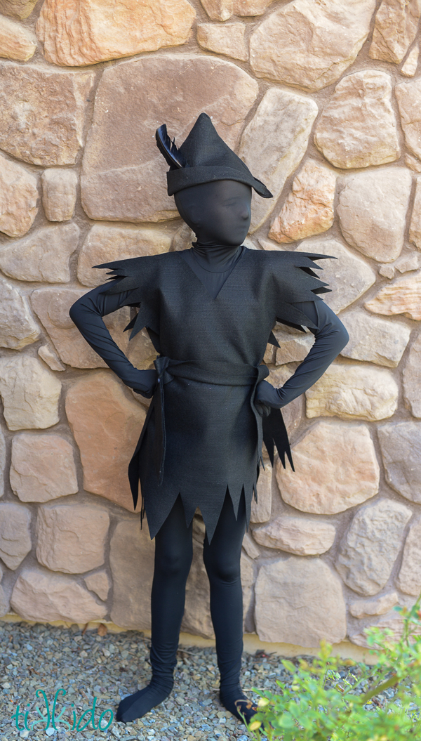 Peter Pan&#039;s Escaped Shadow Costume | Fun Family Crafts