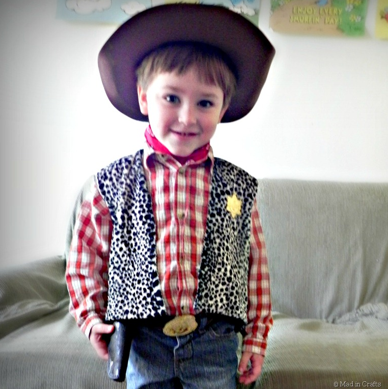 homemade cowboy outfit