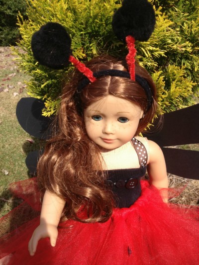 Doll Sized Ladybug Costume