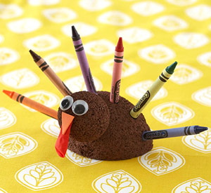 Turkey Crayon Holder