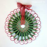 Upcycled 45 Record Advent Calendar | Fun Family Crafts