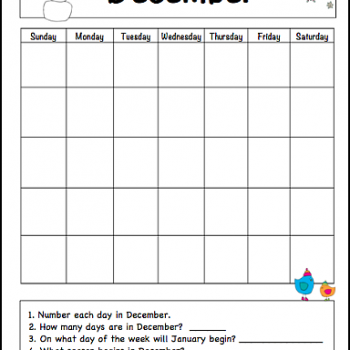 December Learning Calendar