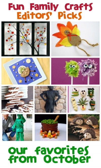 Fun Family Crafts - Editors’ Picks: October 2013