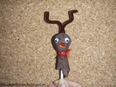 Lollipop Reindeer