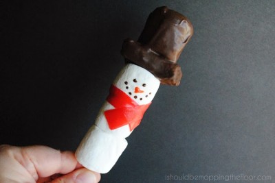 Marshmallow Snowmen Treats