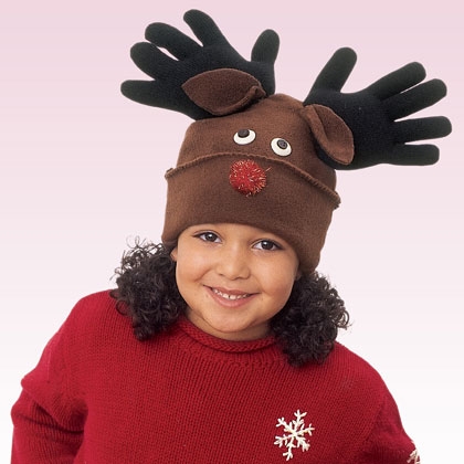 christmas reindeer hats to make