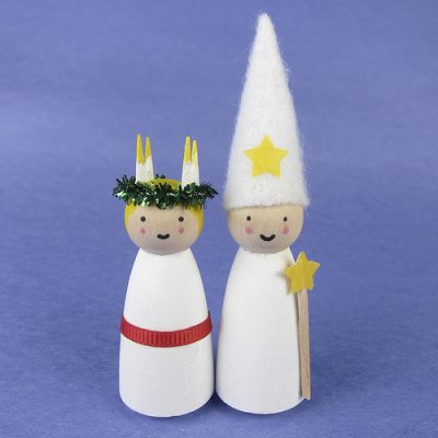St. Lucia and Star Boy Ornaments