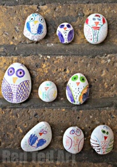 Stone Owls