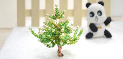 3D Glass Bead Christmas Tree