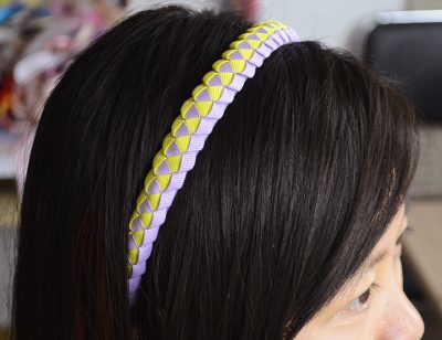 Braided Headbands with Ribbon