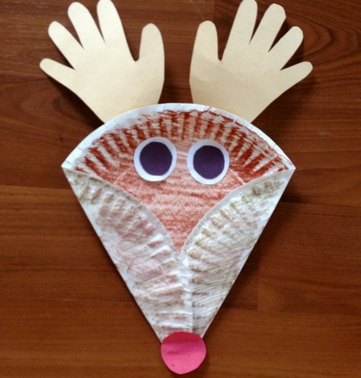 Paper Plate Reindeer | Fun Family Crafts