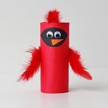 Cardboard Tube Cardinal