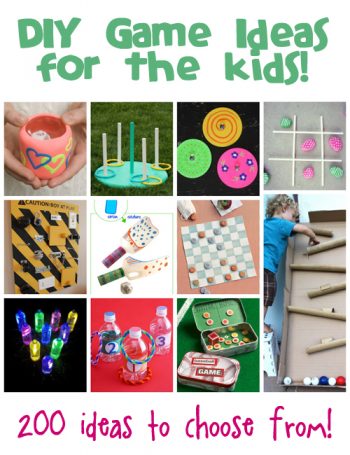 Homemade Games Ideas for Kids | Fun Family Crafts
