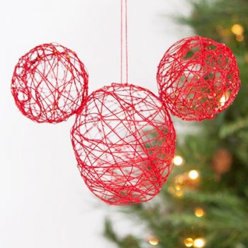 Mickey String Ornament