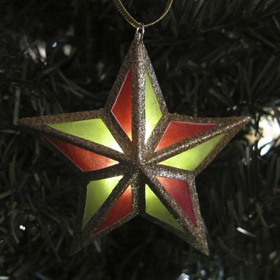 Paper Parol Ornament