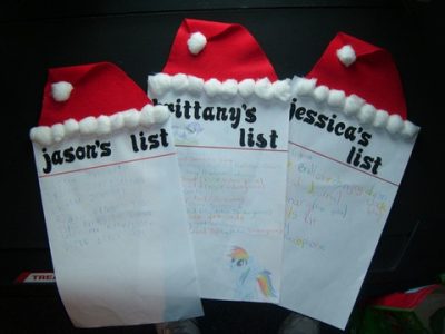 Santa Hat Wish List