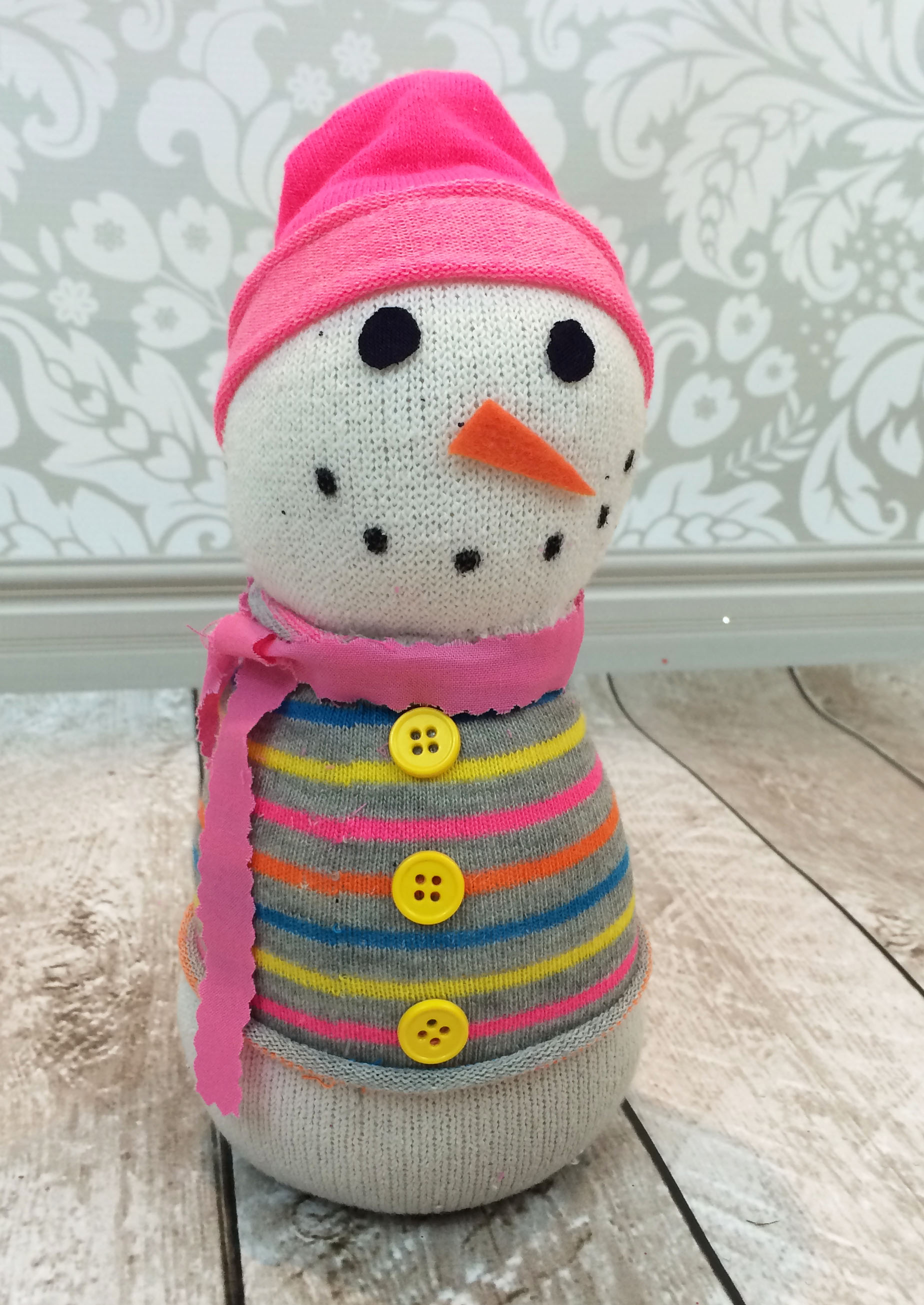 Sock Snowman | Fun Family Crafts