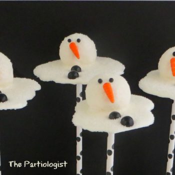 Melted Snowman Cake Pops!