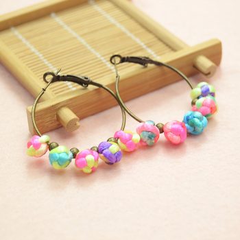 Chinese Button Knots Earrings