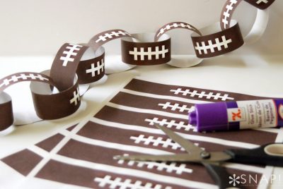 Football Paper Chain
