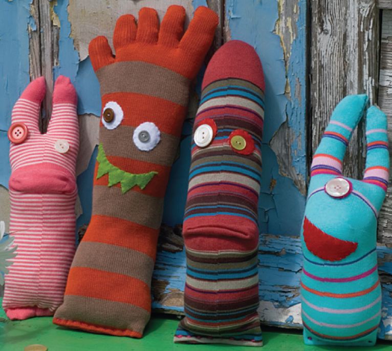 Sock Monsters Fun Family Crafts