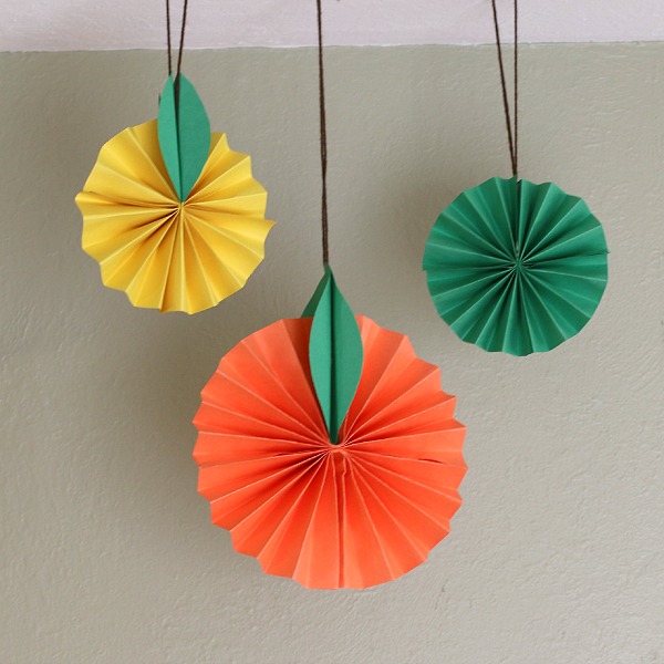 Citrus Fruit Paper Craft  Fun Family Crafts