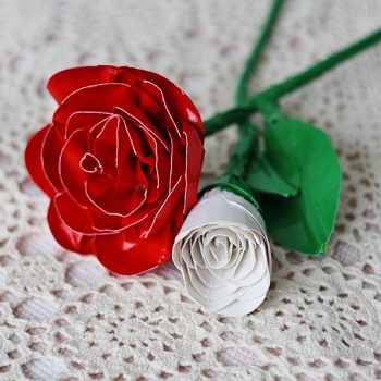 Realistic Duct Tape Roses