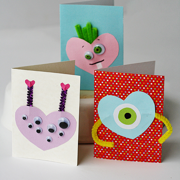 Monster Valentines Fun Family Crafts