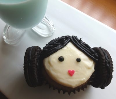 Princess Leia Cupcake