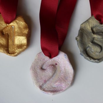 Salt Dough Olympic Medals