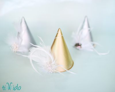 Elegant Snow Cone Party Hats