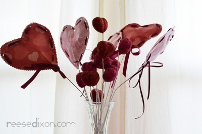 Valentine's Heart Bouquet