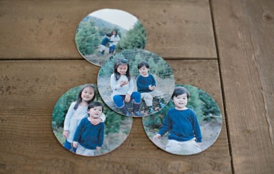 Paper Photo Coasters