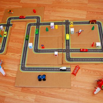 Printable Road Maps for Toy Cars