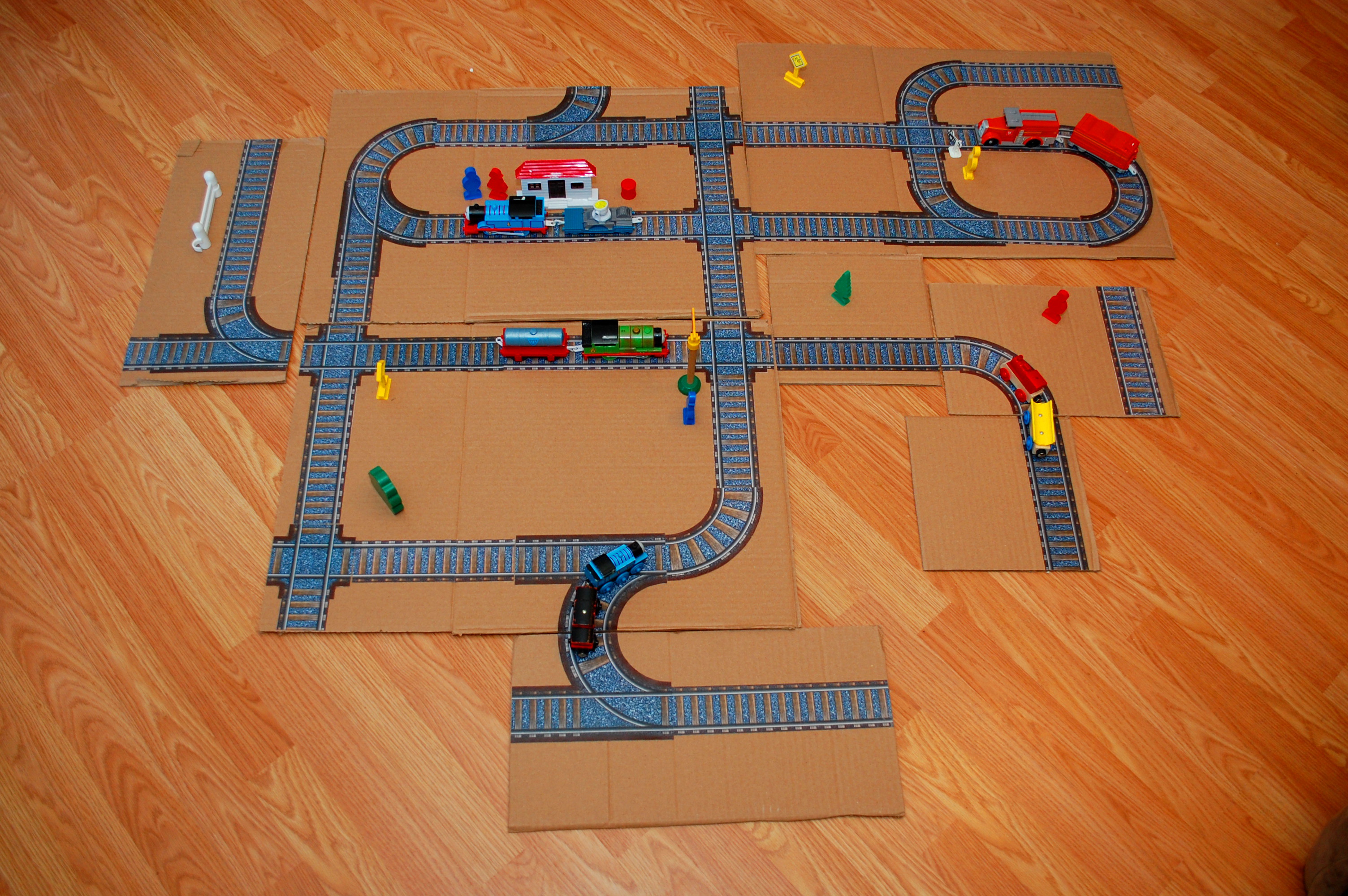Printable Train Tracks | Fun Family Crafts