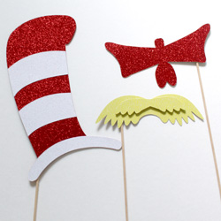 Dr. Seuss Photo Booth Props