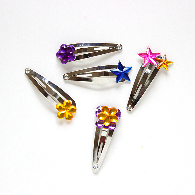 Toddler Made Barrettes Fun Family Crafts