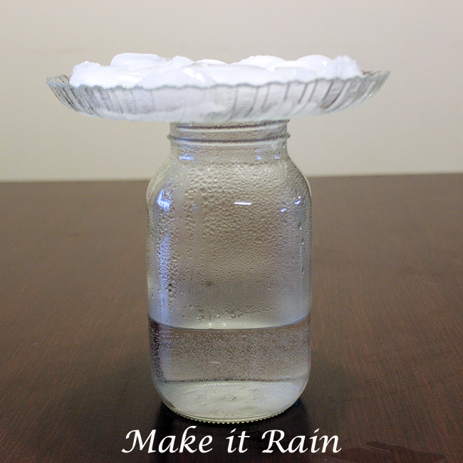 Rain in a Jar | Fun Family Crafts diagram of precipitation 