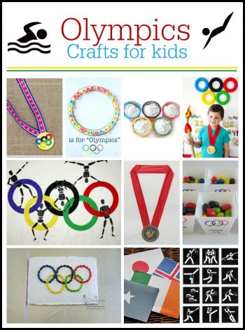 Olympics Crafts and Recipes for Kids | Fun Family Crafts