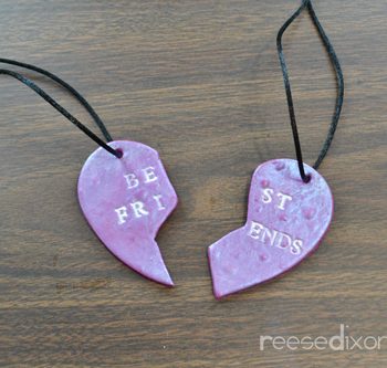 Clay Best Friend Necklace